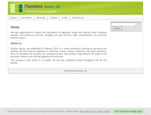 Tablet Screenshot of flawlessmoney.com